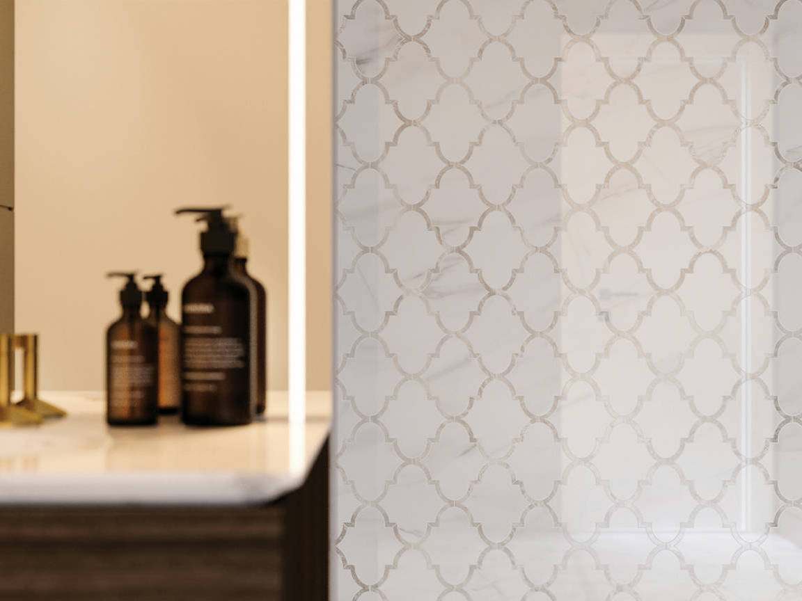 Ardor Infatuation Arabesque Polished Mosaic 3 | Matteo Kitchens