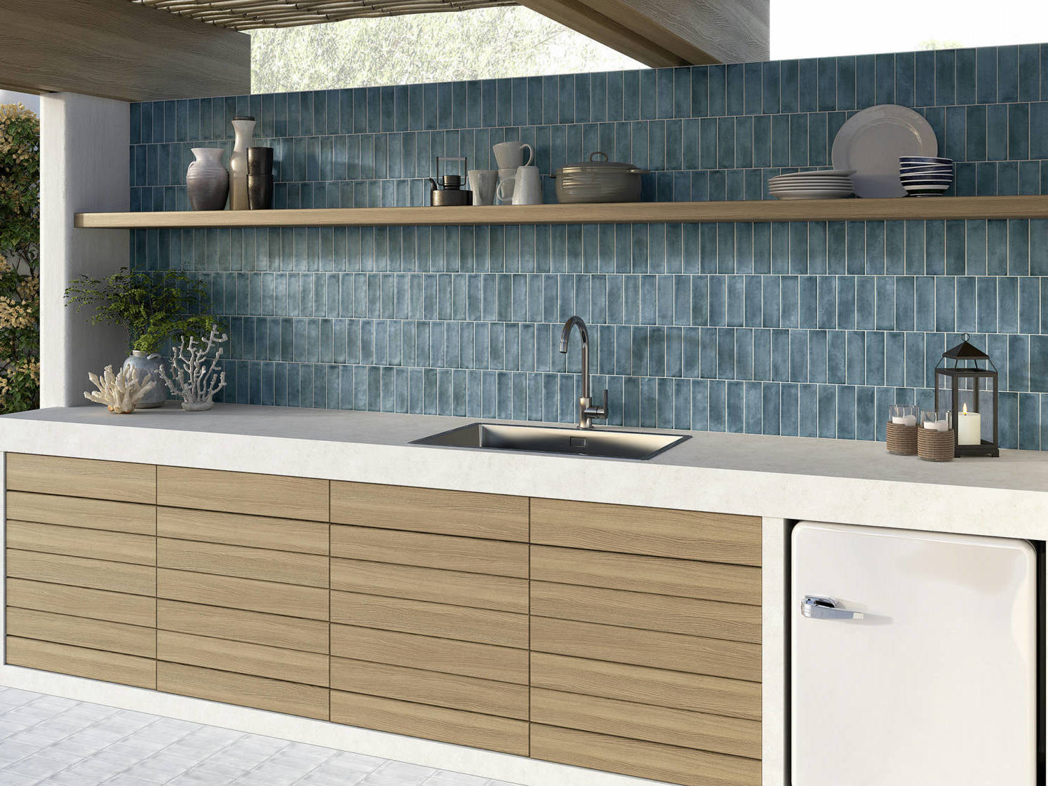 Lisbon 2X6 Blue | Matteo Kitchens