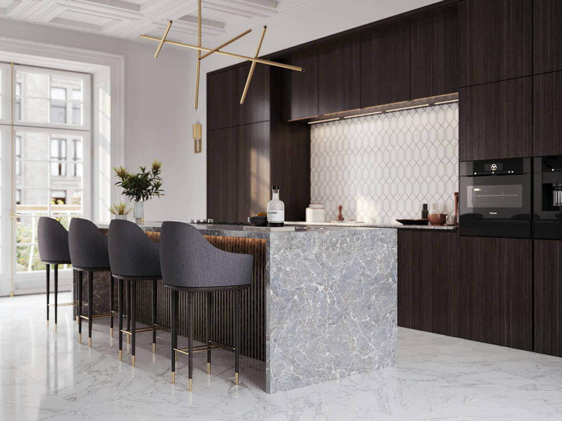 Luxury Milano Statuario 24x48 2 | Matteo Kitchens