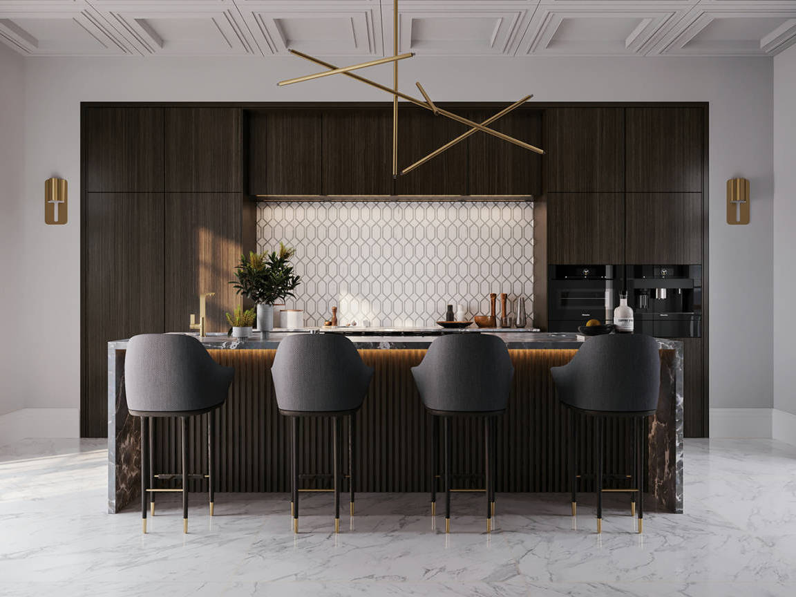 Luxury Milano Statuario 24x48 | Matteo Kitchens