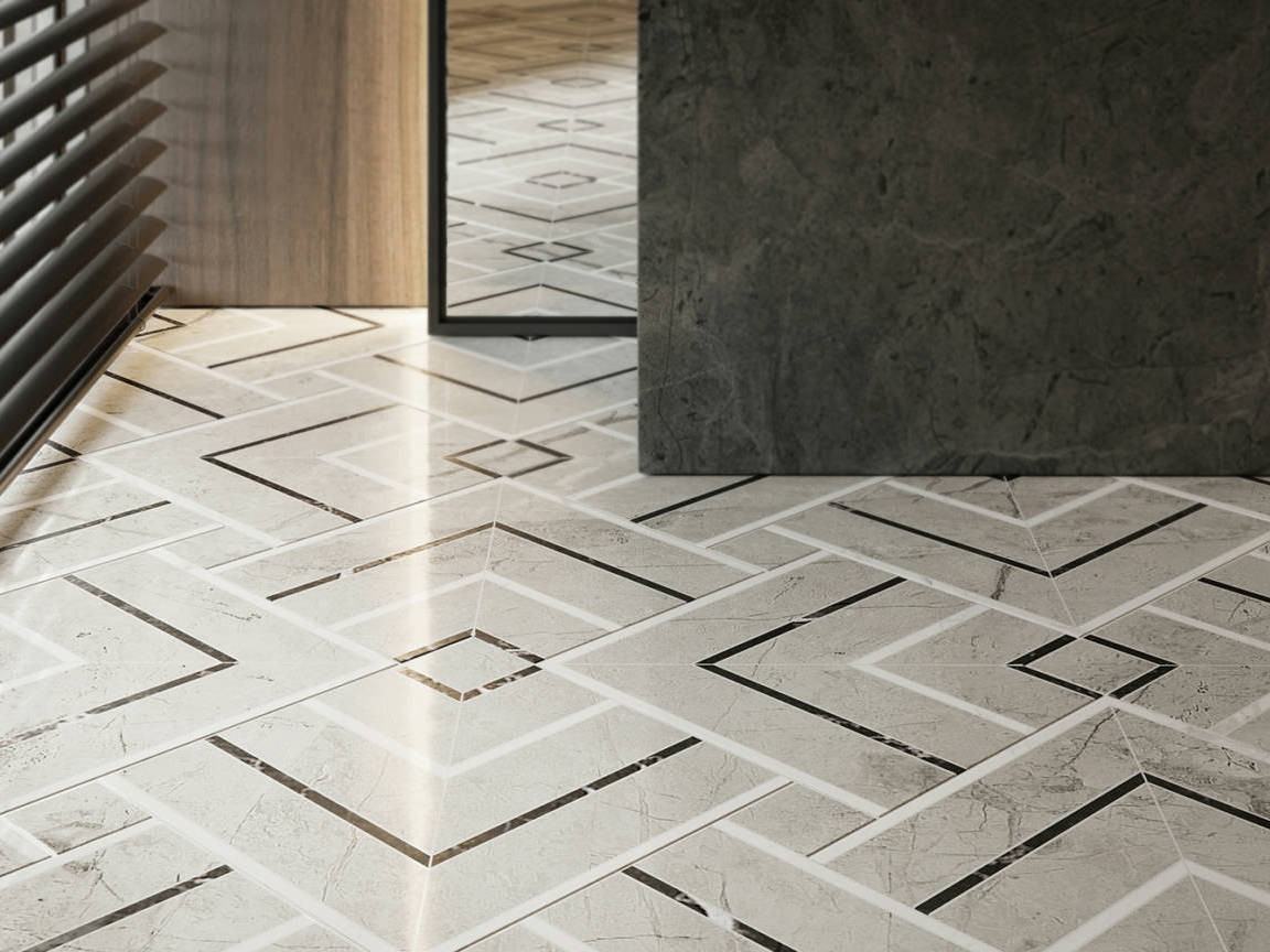 Luxury Roma Argento Picco Mosaic 3 | Matteo Kitchens