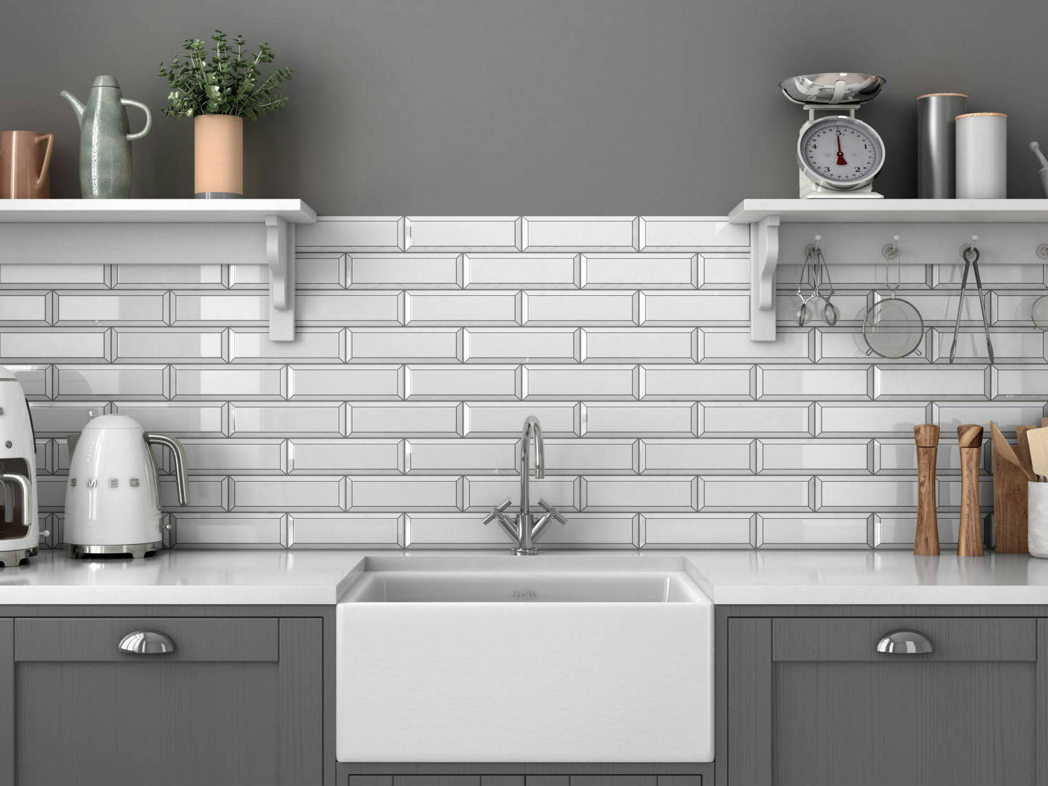 Marco 3X9 White | Matteo Kitchens