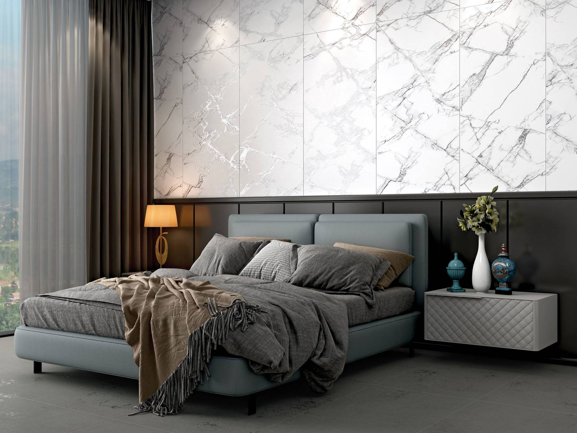 Treasure Ice White Marble 24x48 | Matteo Kitchens