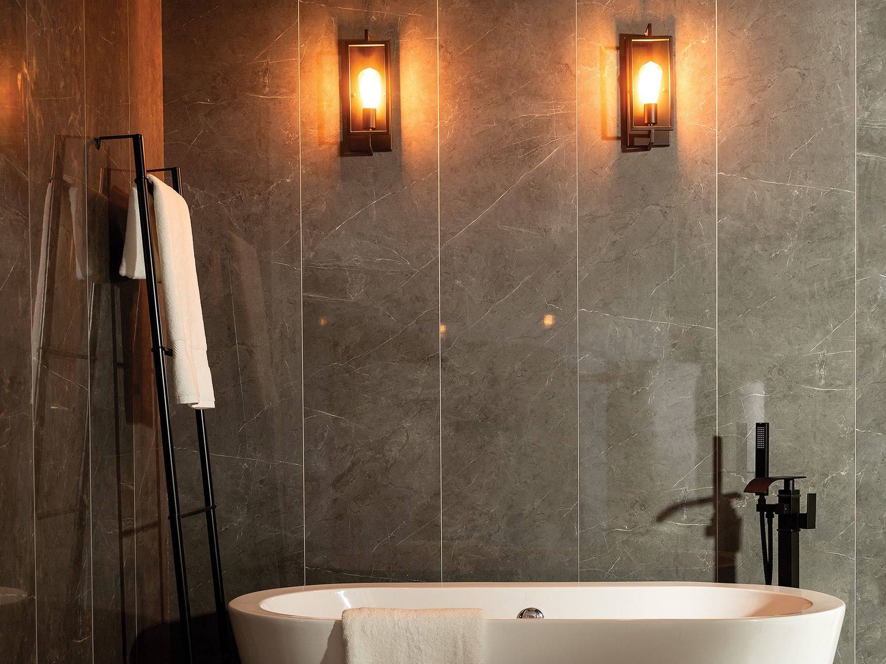 Carpantian Gloss Wall Panel 24x48 | Matteo Kitchens