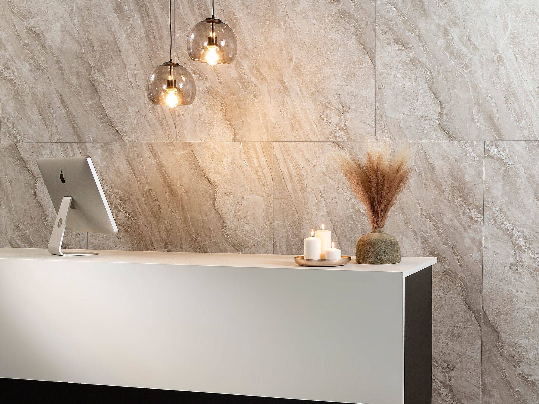 Mont Blanc Matte Wall Panel 48x120 | Matteo Kitchens