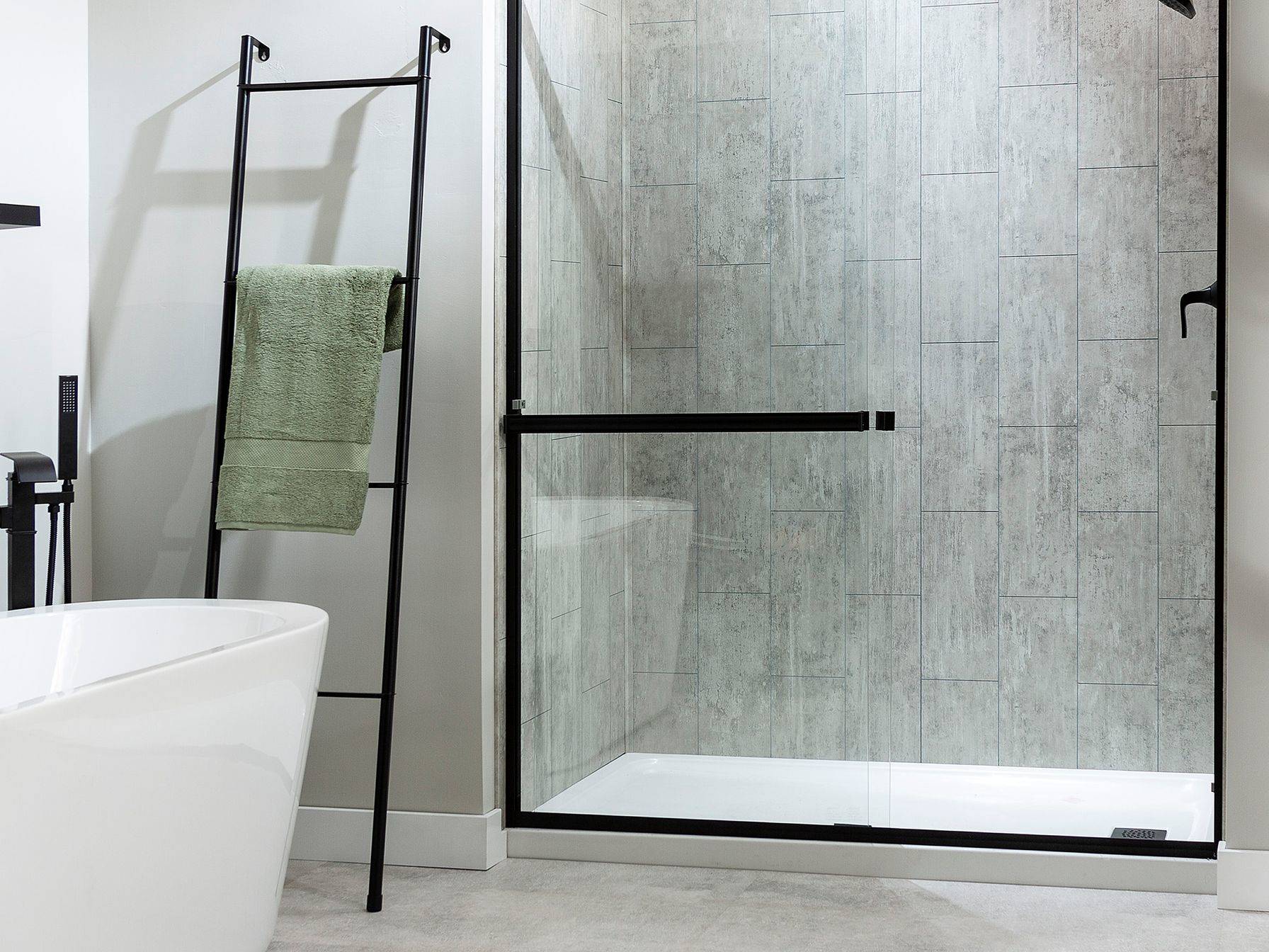 Wind Gust Shower Wall Kit 36x36x78 | Matteo Kitchens