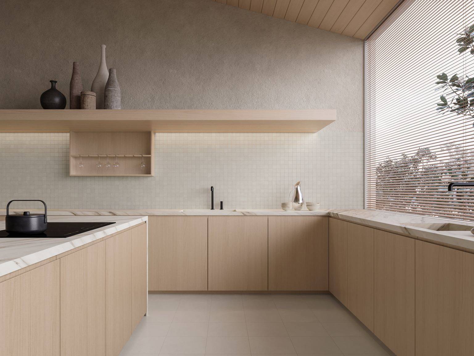Concord Dawn Matte 13x13 & 2x2 | Matteo Kitchens