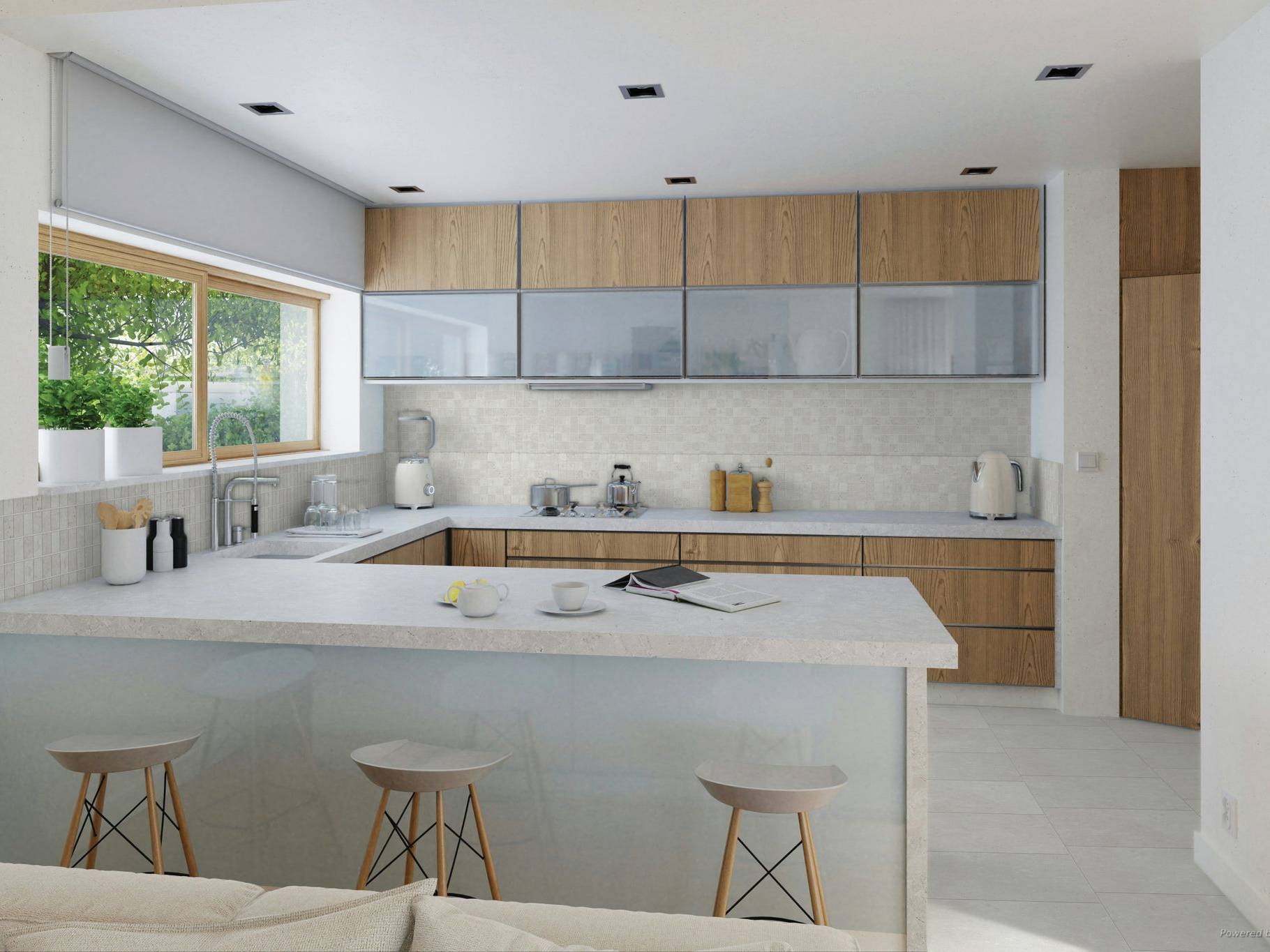Denver Pearl Matte 20x20 - 2x2 | Matteo Kitchens