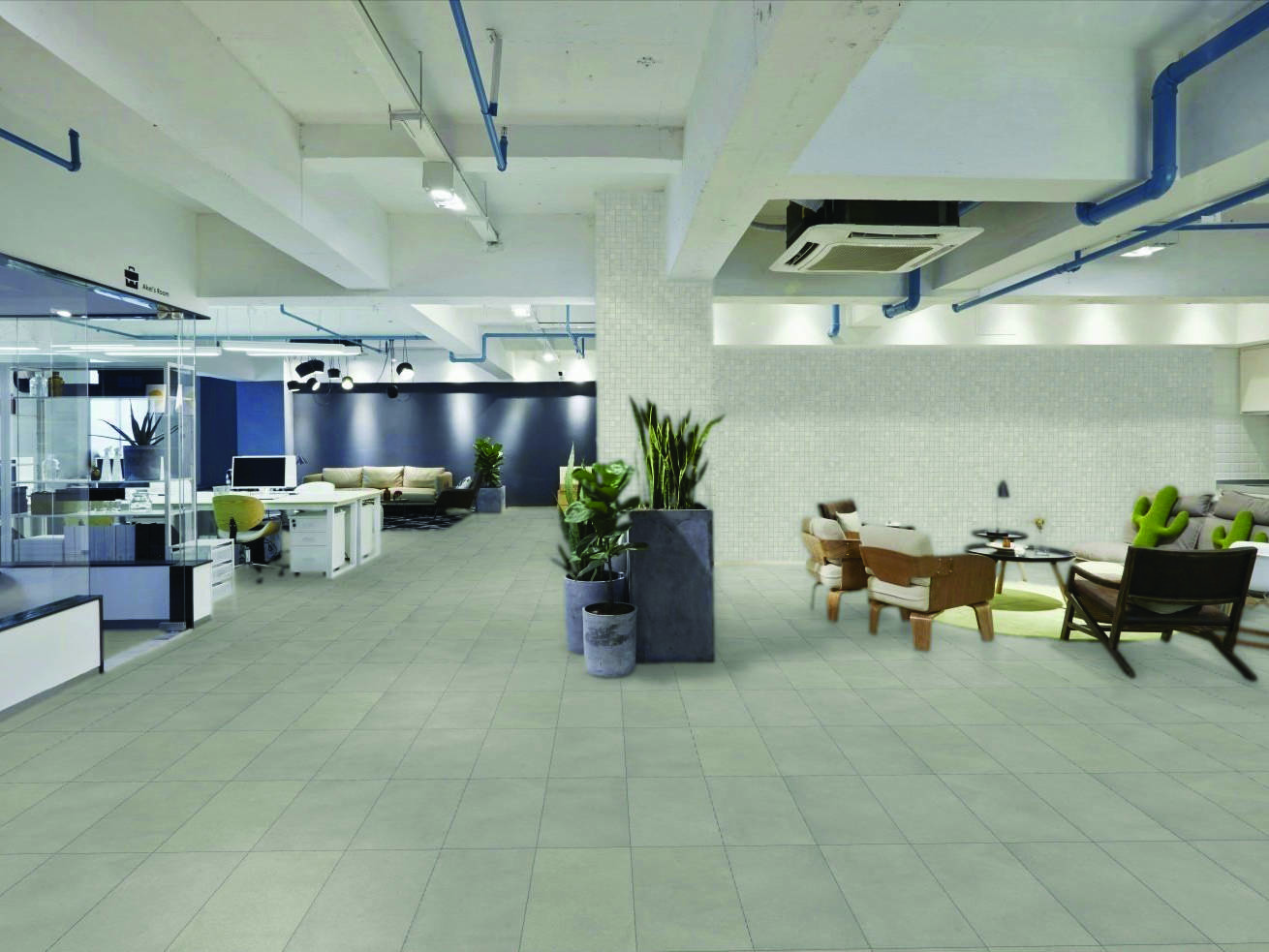 Madison 12x24 & 2x2 Stone Matte | Matteo Kitchens