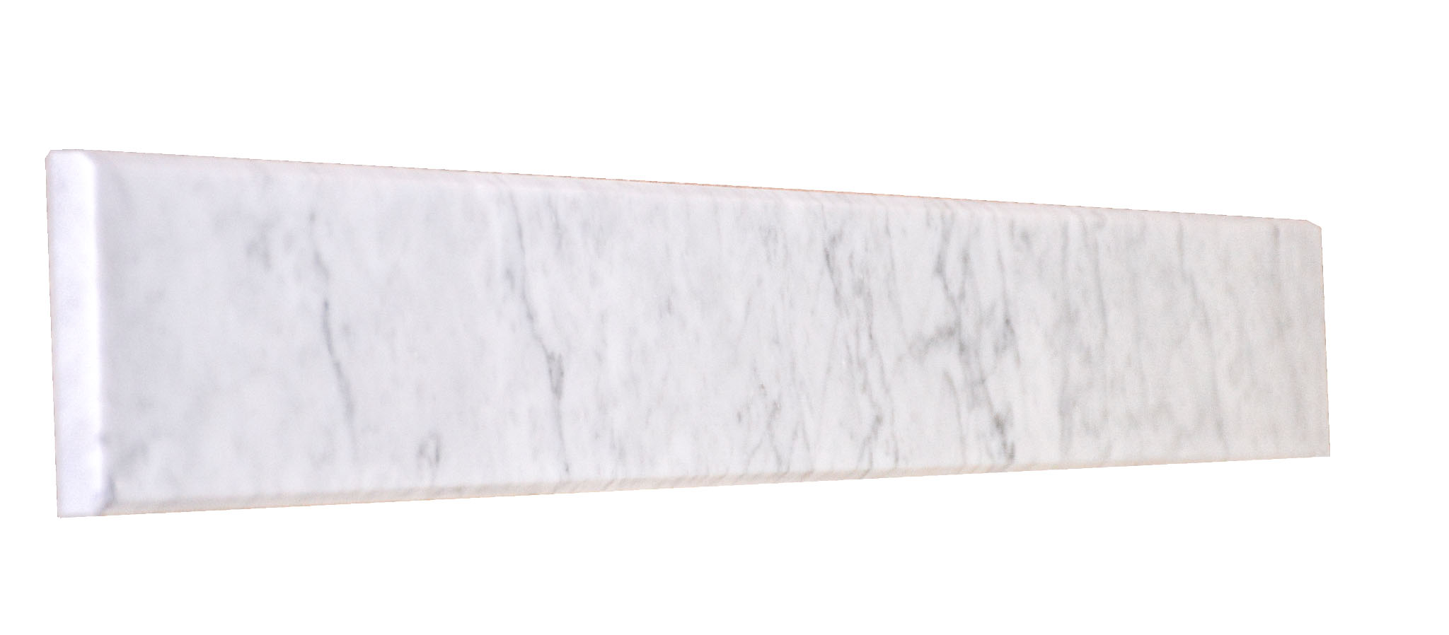 Bianco Carrara Saddle 4x36x3/4 | Matteo Kitchens