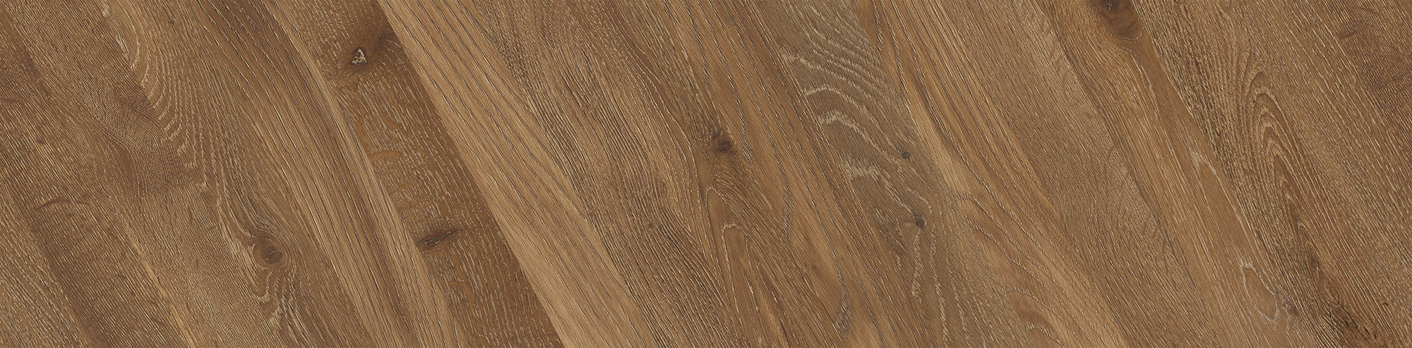 Chevron Rustic Oak Brown | Matteo Kitchens