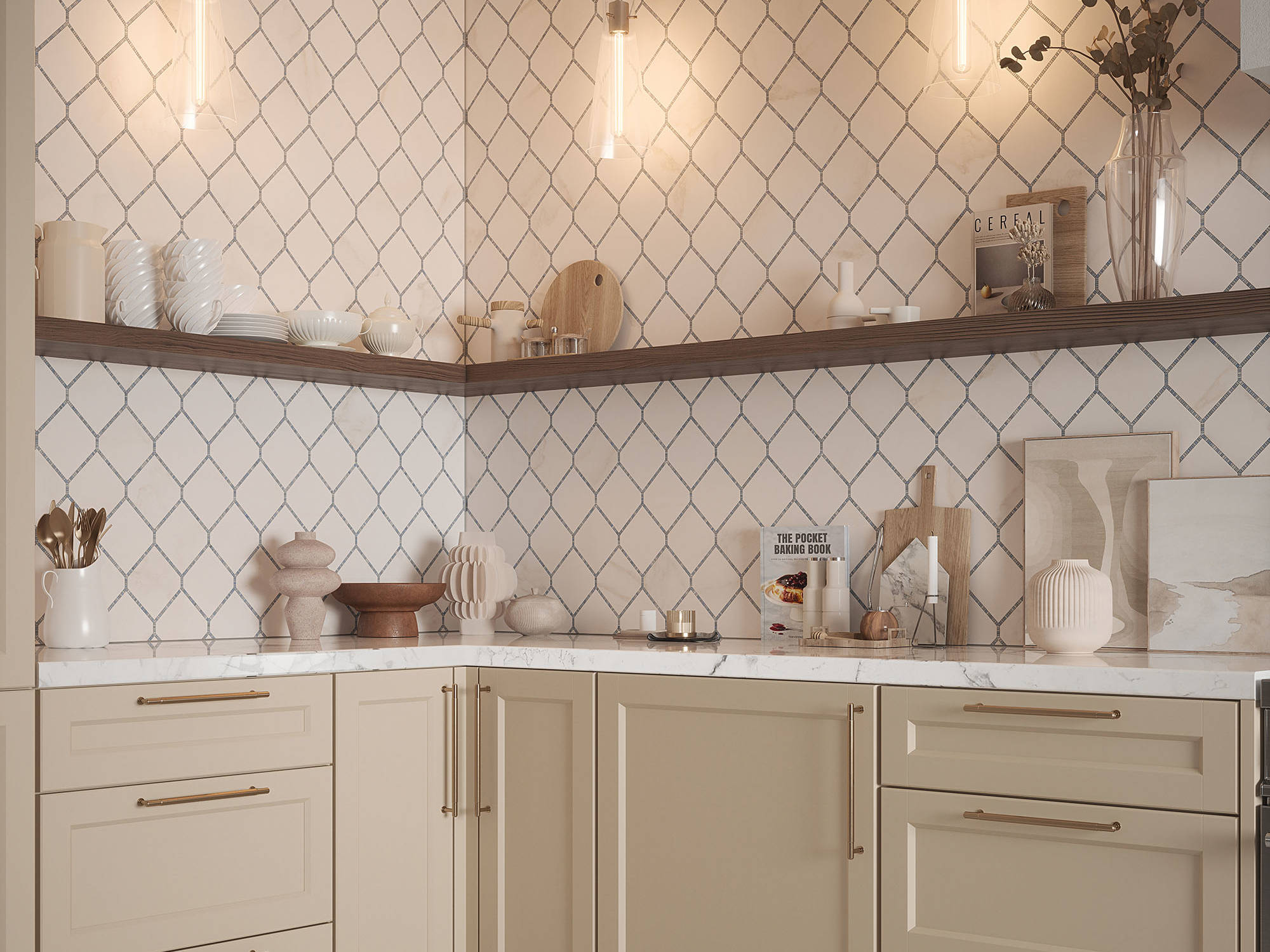 Elm Blue Mosaic 1 | Matteo Kitchens