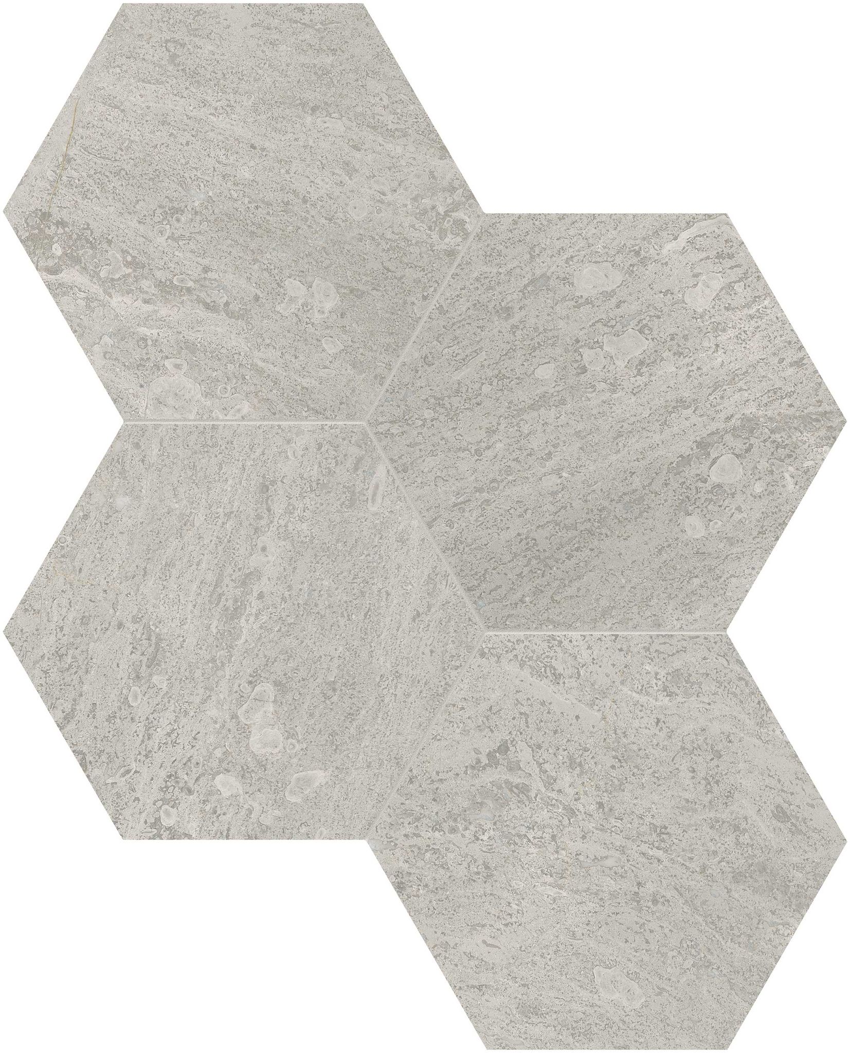 Anciano Grigio 6 Hexagon Mosaic | Matteo Kitchens