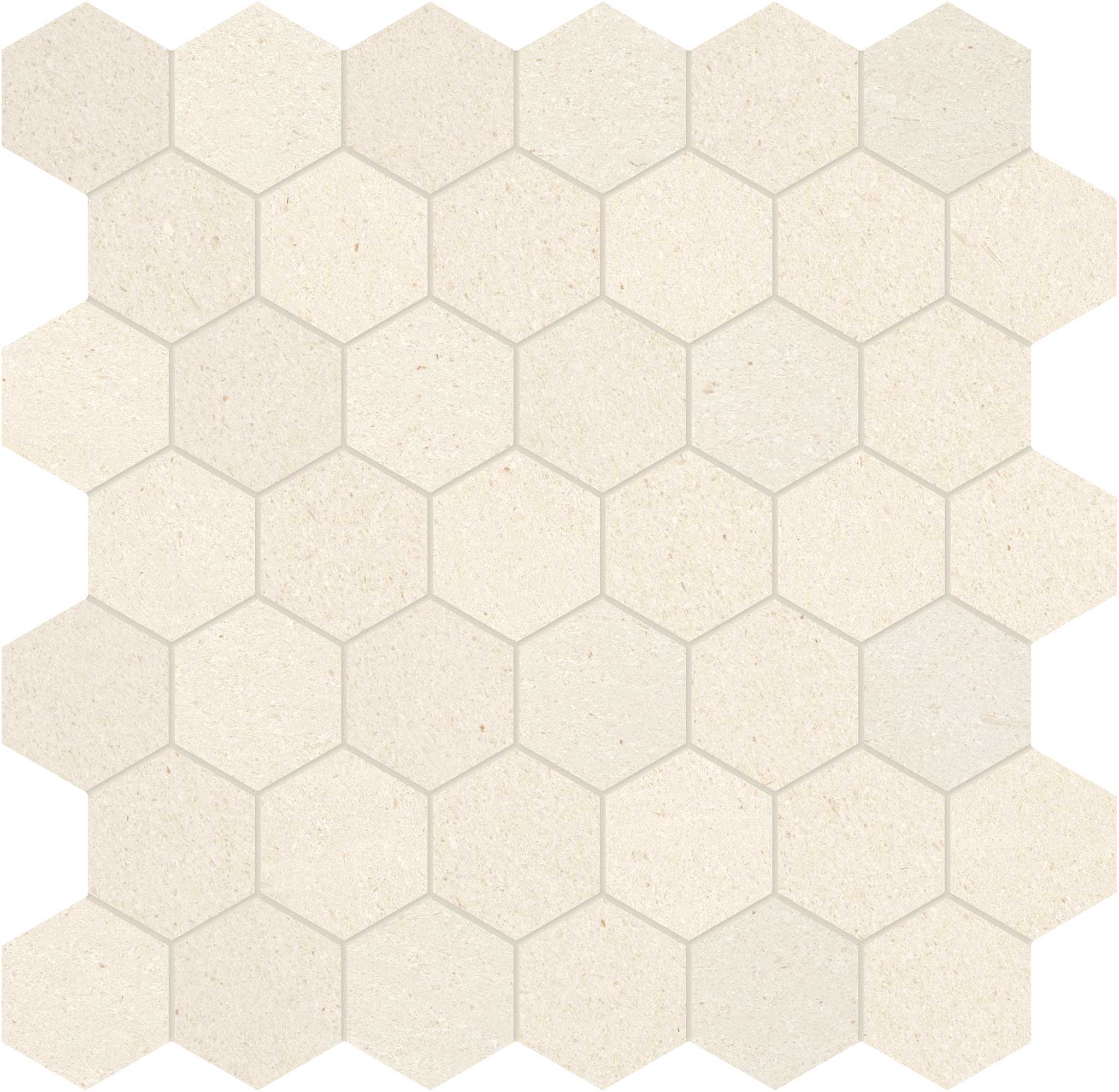 Serene Ivory 2 Hexagon Mosaic | Matteo Kitchens