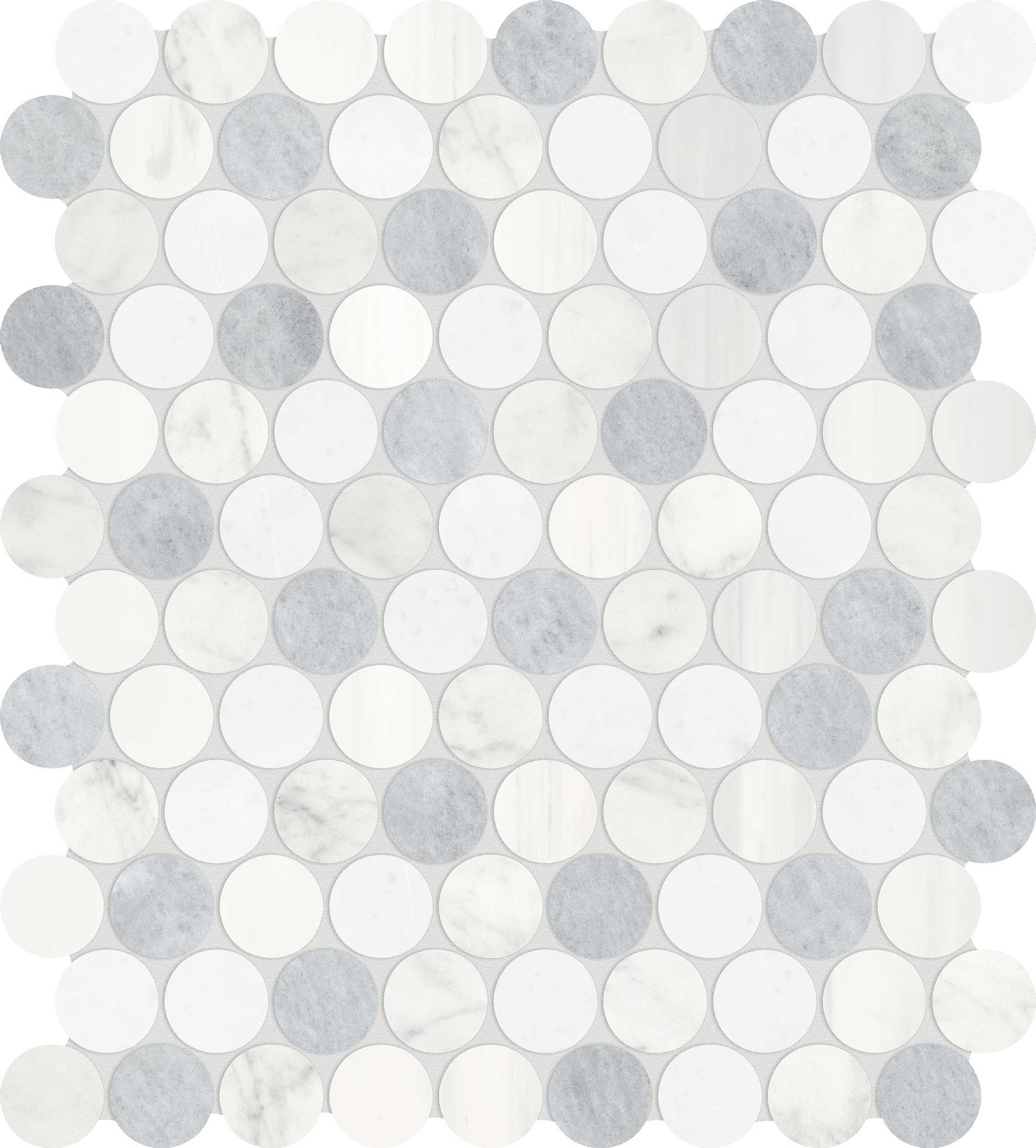 Utopio 1.25 Penny Round Polar Mosaic | Matteo Kitchens