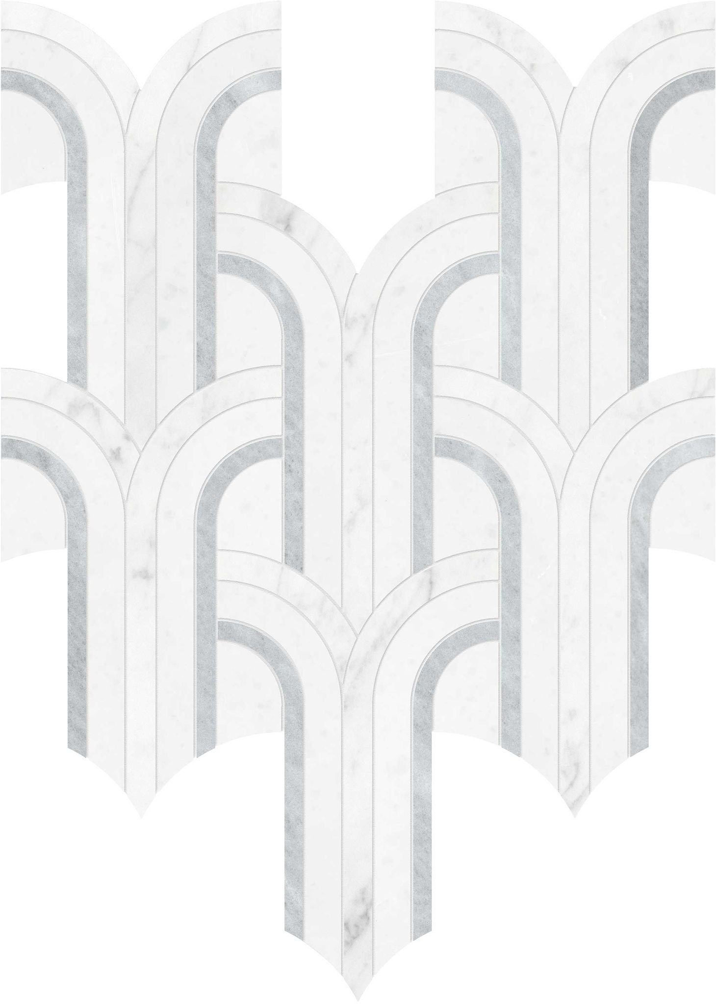 Utopio Florence Dove Stone Mosaic | Matteo Kitchens