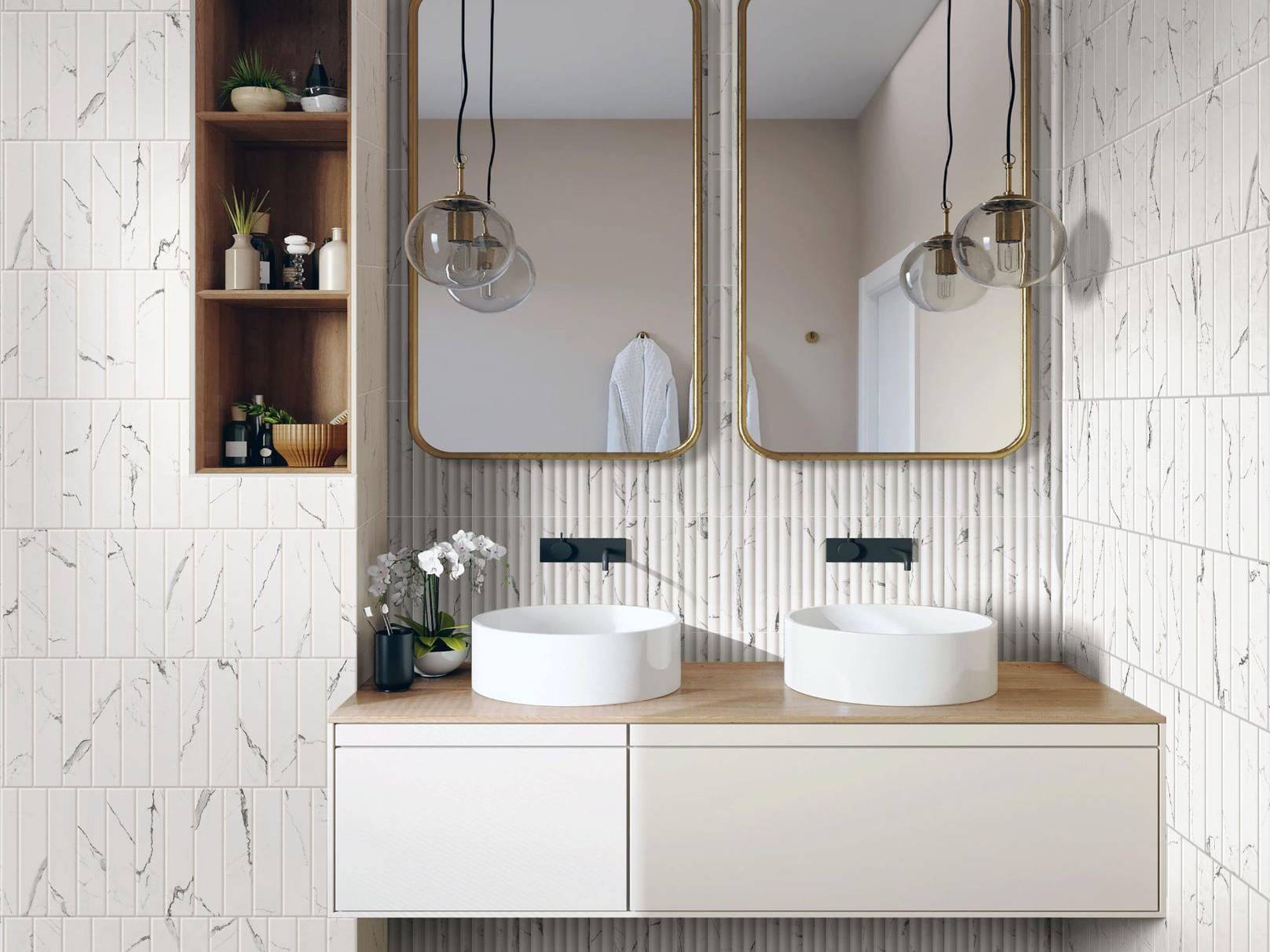 Obsession Statuario % Nero | Matteo Kitchens