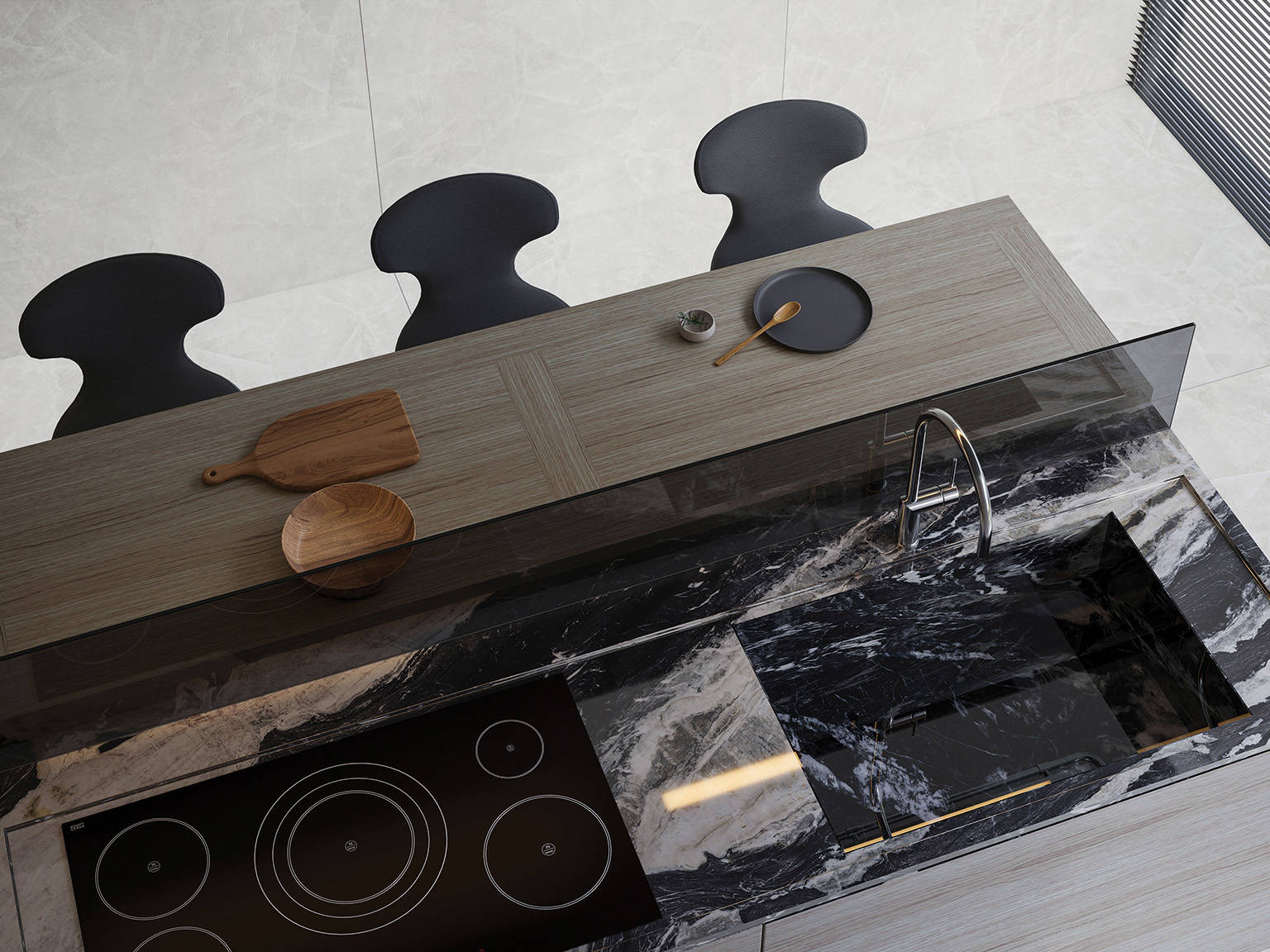 Royal Stoneworks CRYSTAL LUXE 2 | Matteo Kitchens