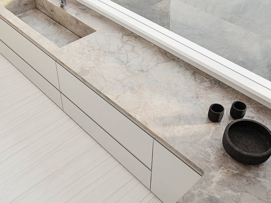 Royal Stoneworks TUSCAN WHITE VEIN 2 | Matteo Kitchens