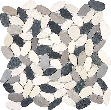 12X12 Flat Tranquil Cool Blend | Matteo Kitchens
