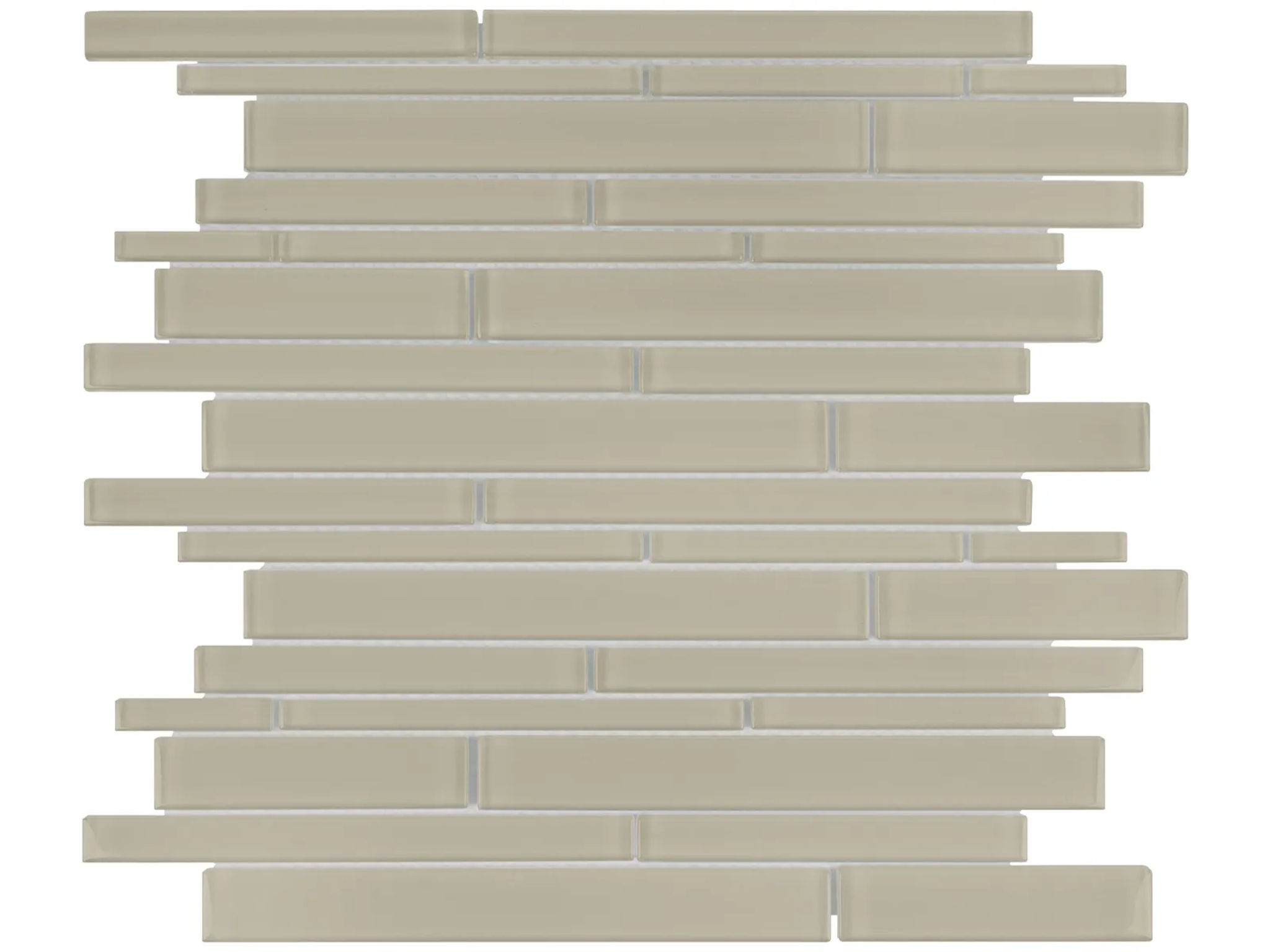 Earth Random Strip Mosaic | Matteo Kitchens
