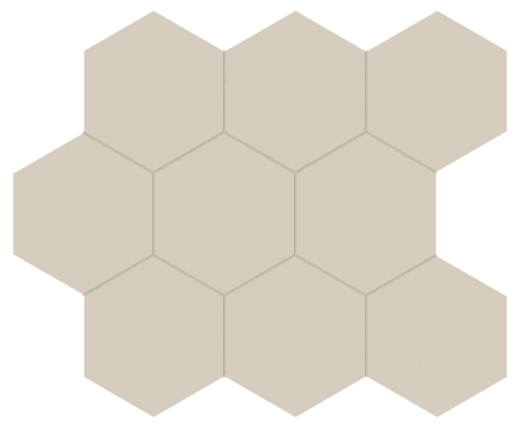 Monoforma 4" Hex Oasis Silk | Matteo Kitchens