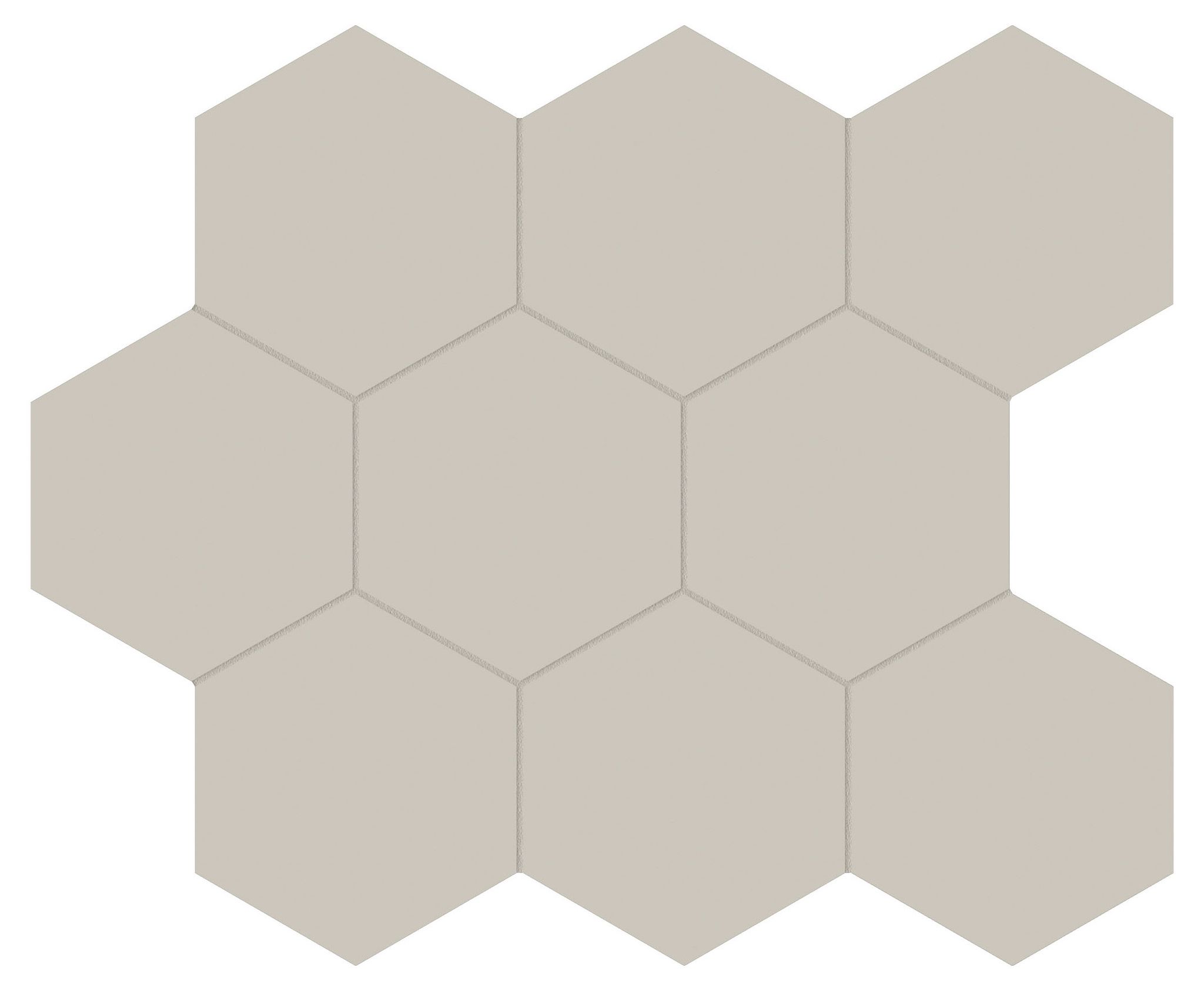 Monoforma 4" Hex Storm Silk | Matteo Kitchens