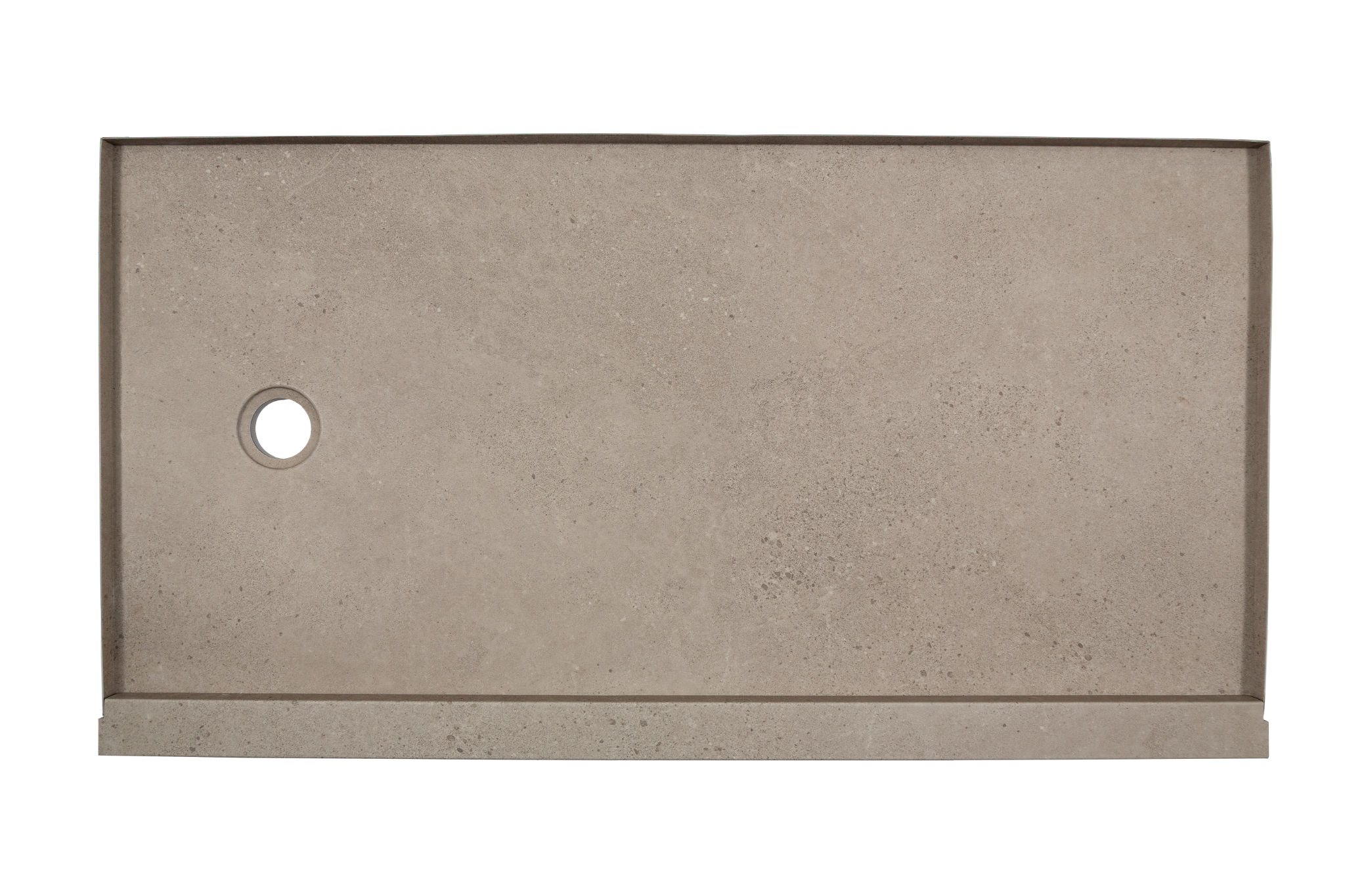Shower Pan 30x60 Concrete Sand | Matteo Kitchens