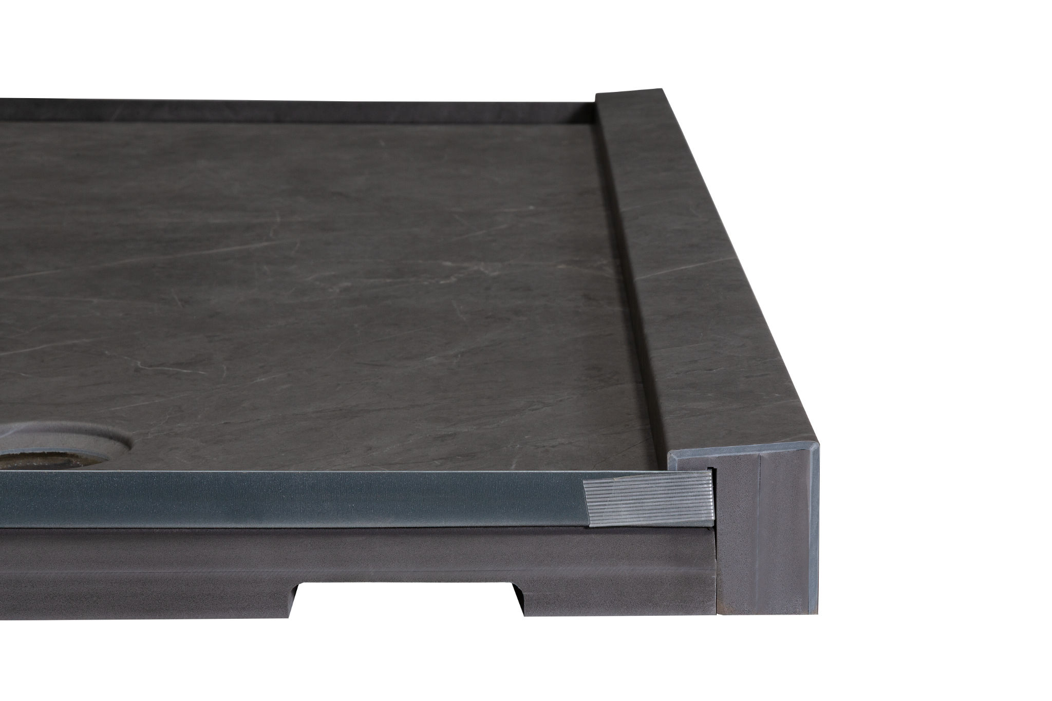 Shower Pan 30x60 Graphite Slate | Matteo Kitchens