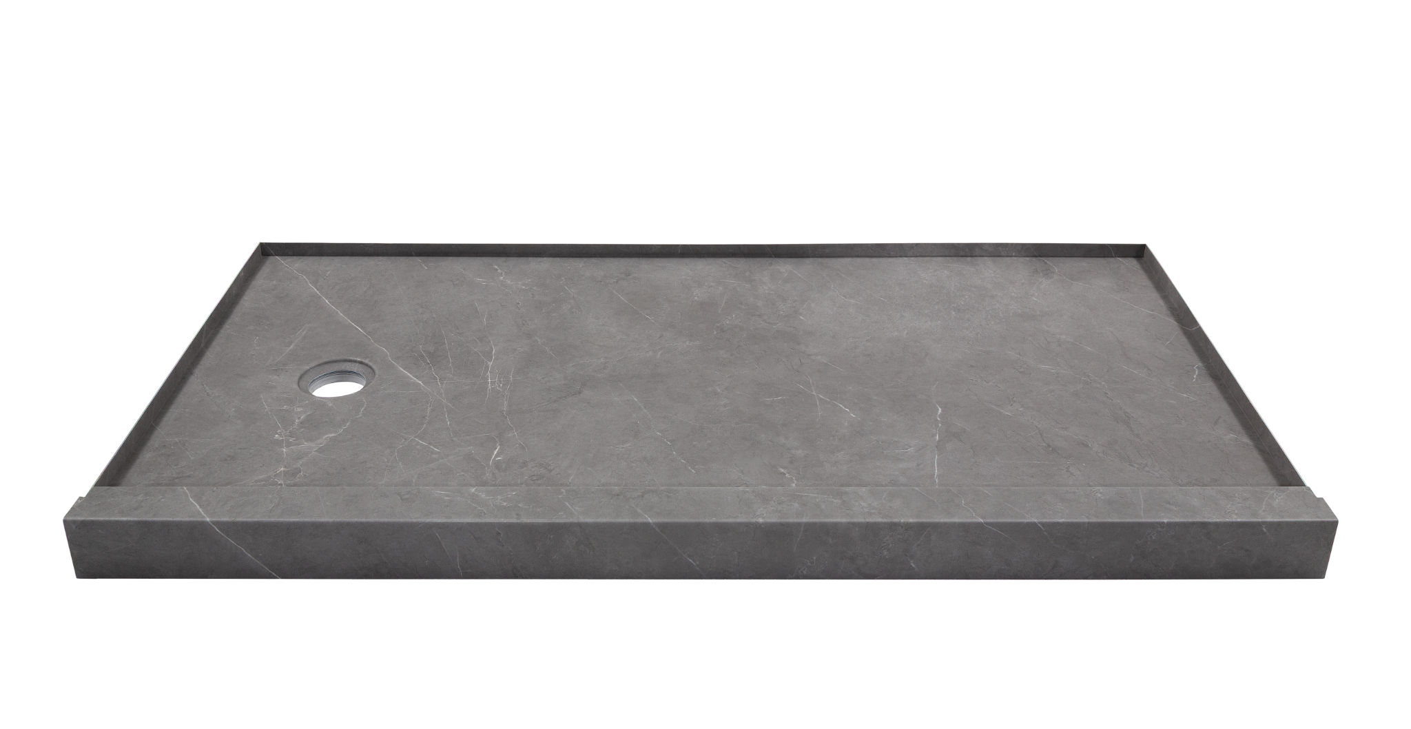 Shower Pan 32x60 Graphite Slate | Matteo Kitchens