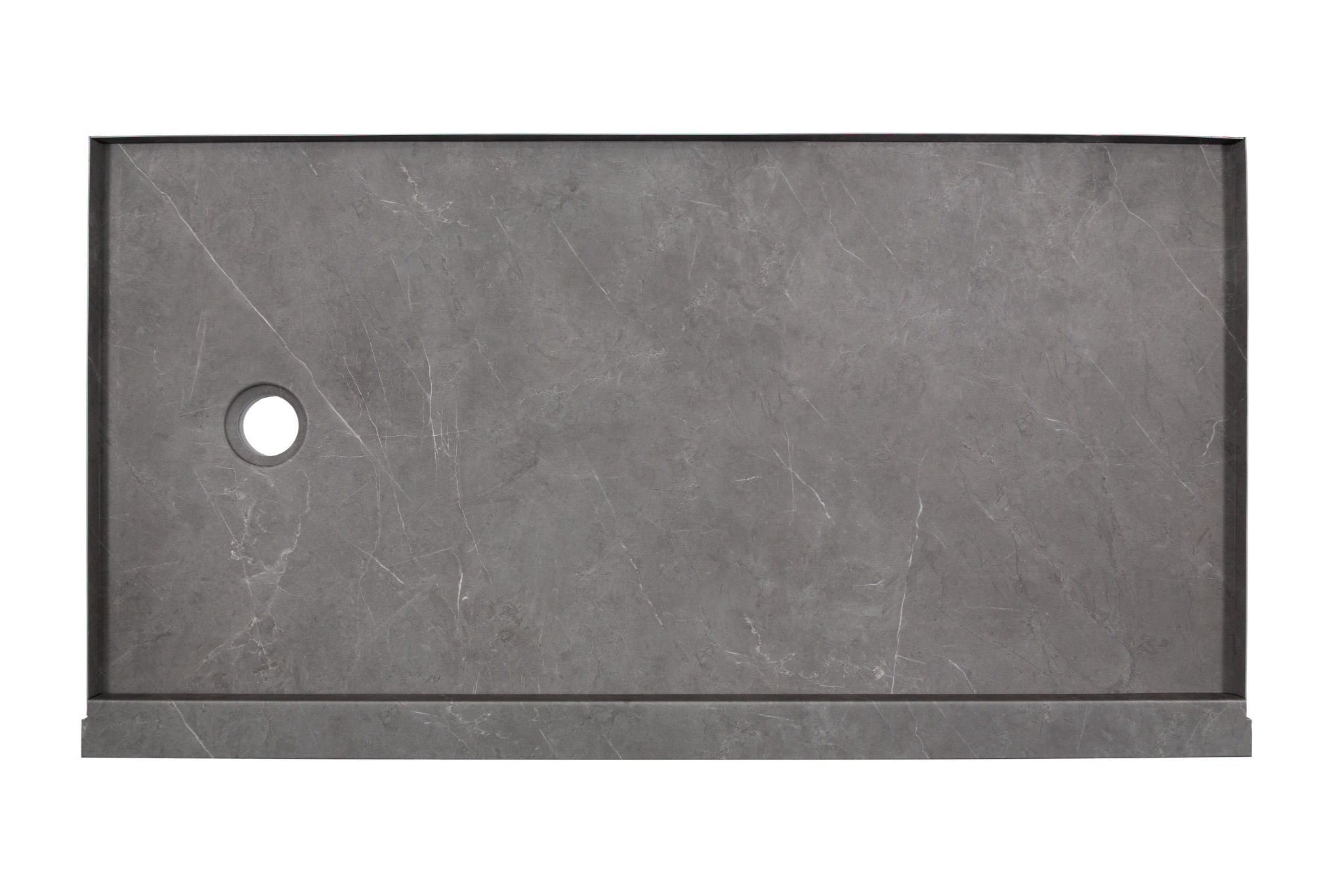 Shower Pan 36x60 Graphite Slate | Matteo Kitchens