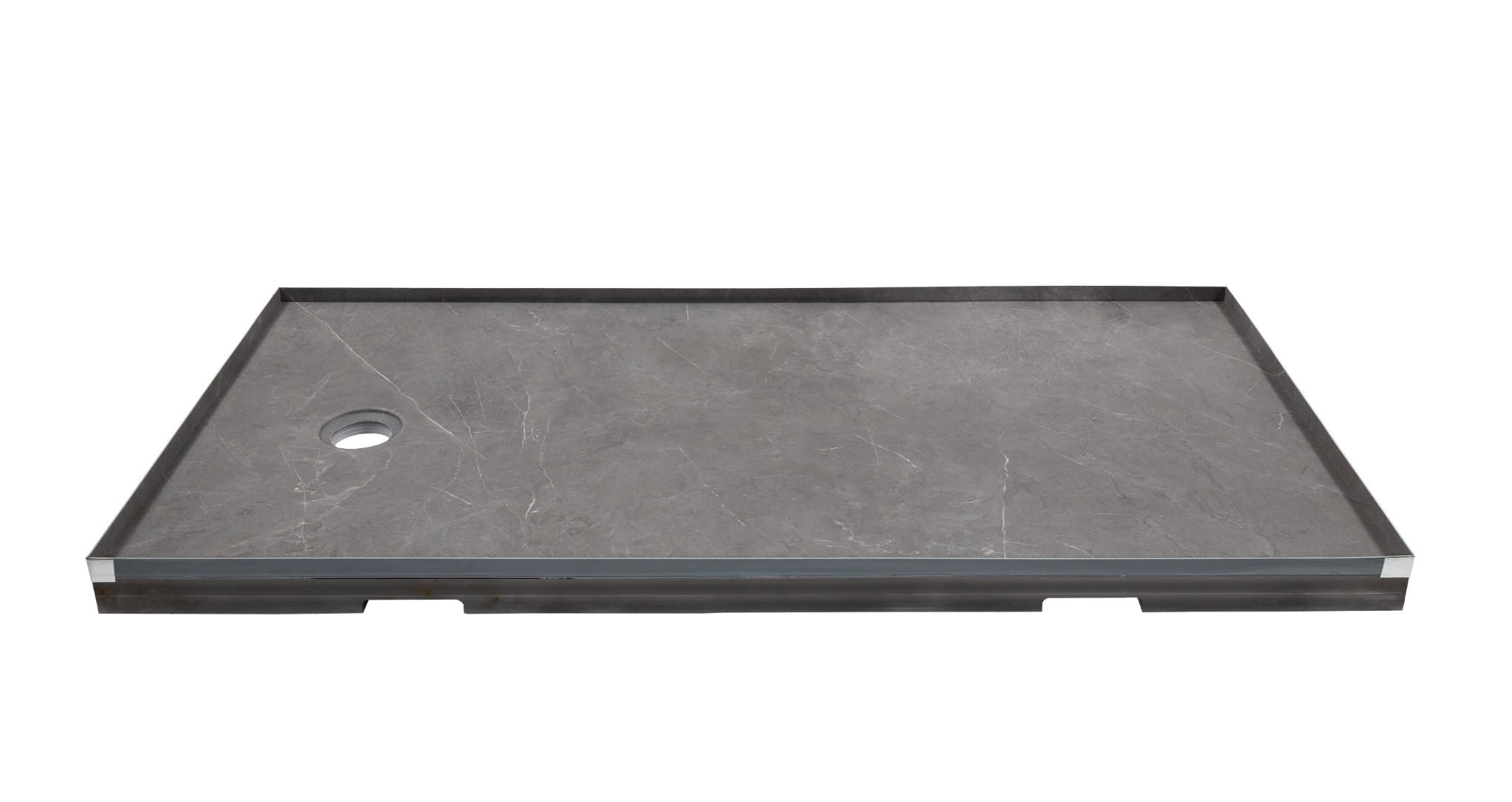 Shower Pan 36x60 Graphite Slate | Matteo Kitchens