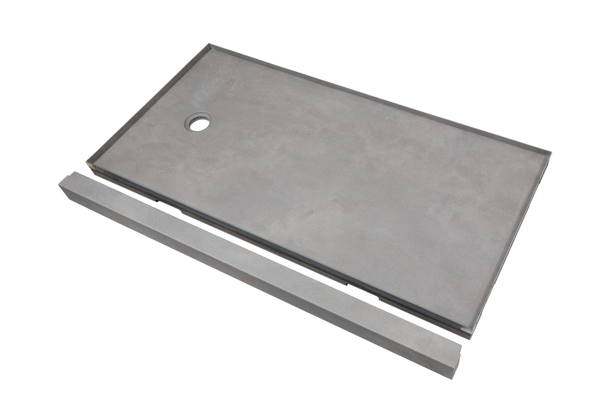 Shower Pan 36x60 Urban Concrete | Matteo Kitchens