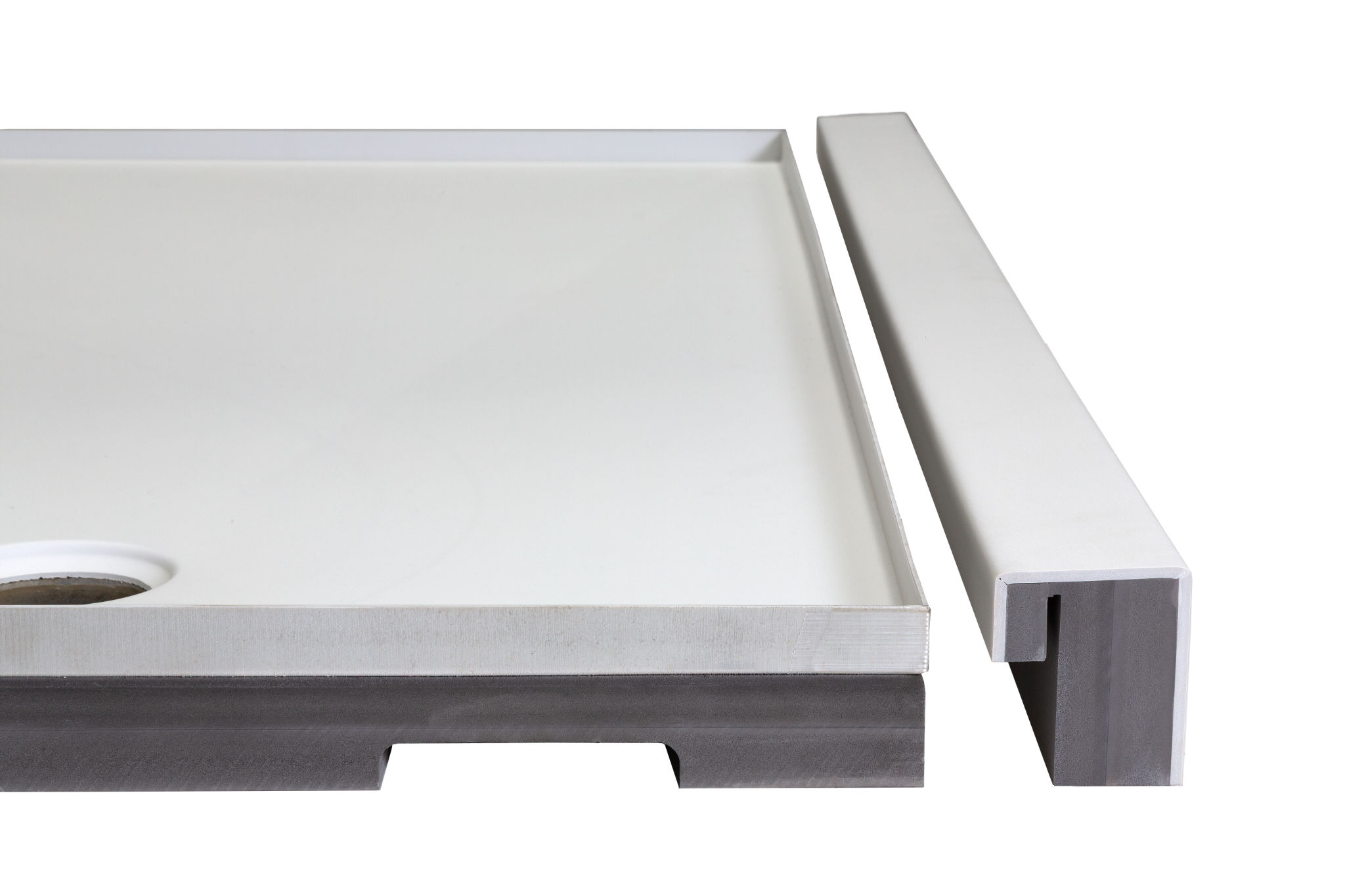 Shower Pan 36x60 Vivid White | Matteo Kitchens