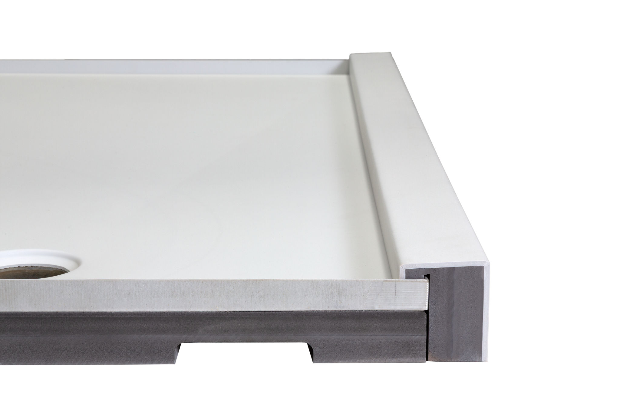 Shower Pan 36x60 Vivid White | Matteo Kitchens