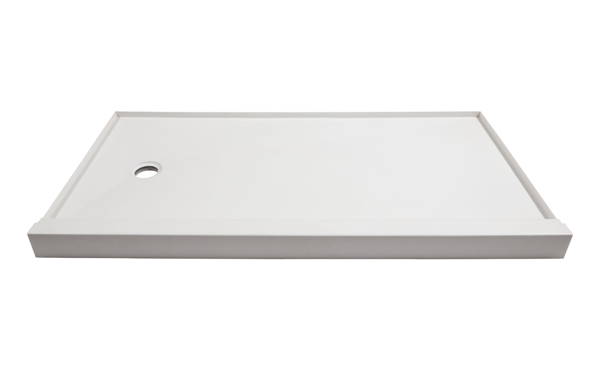 Shower Pan 36x60 Vivid White | Matteo Kitchens